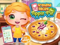 Grandma Recipe Apple Pie - Free online game on CulinarySchoolGames.com